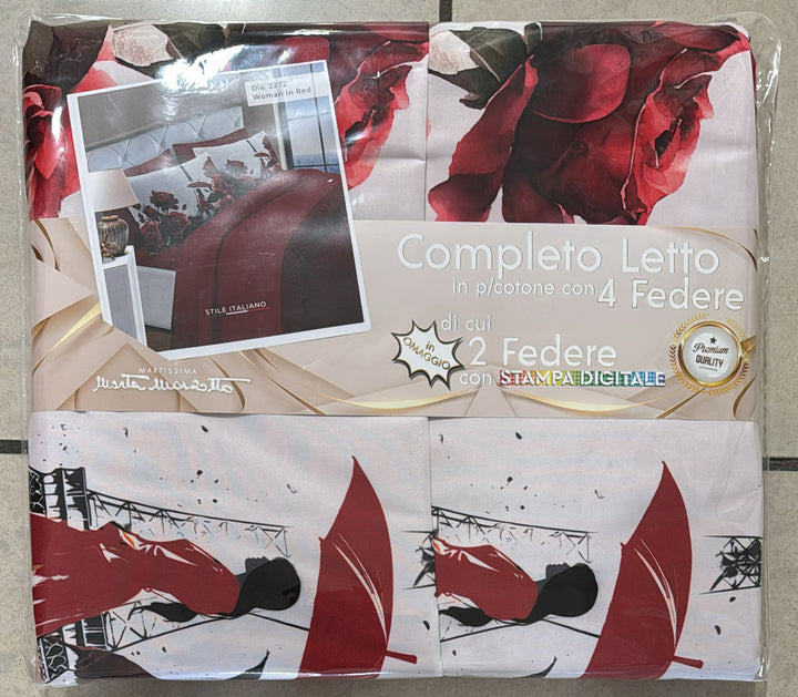Coppia Lenzuola  Marta Marzotto  Matrimoniale
