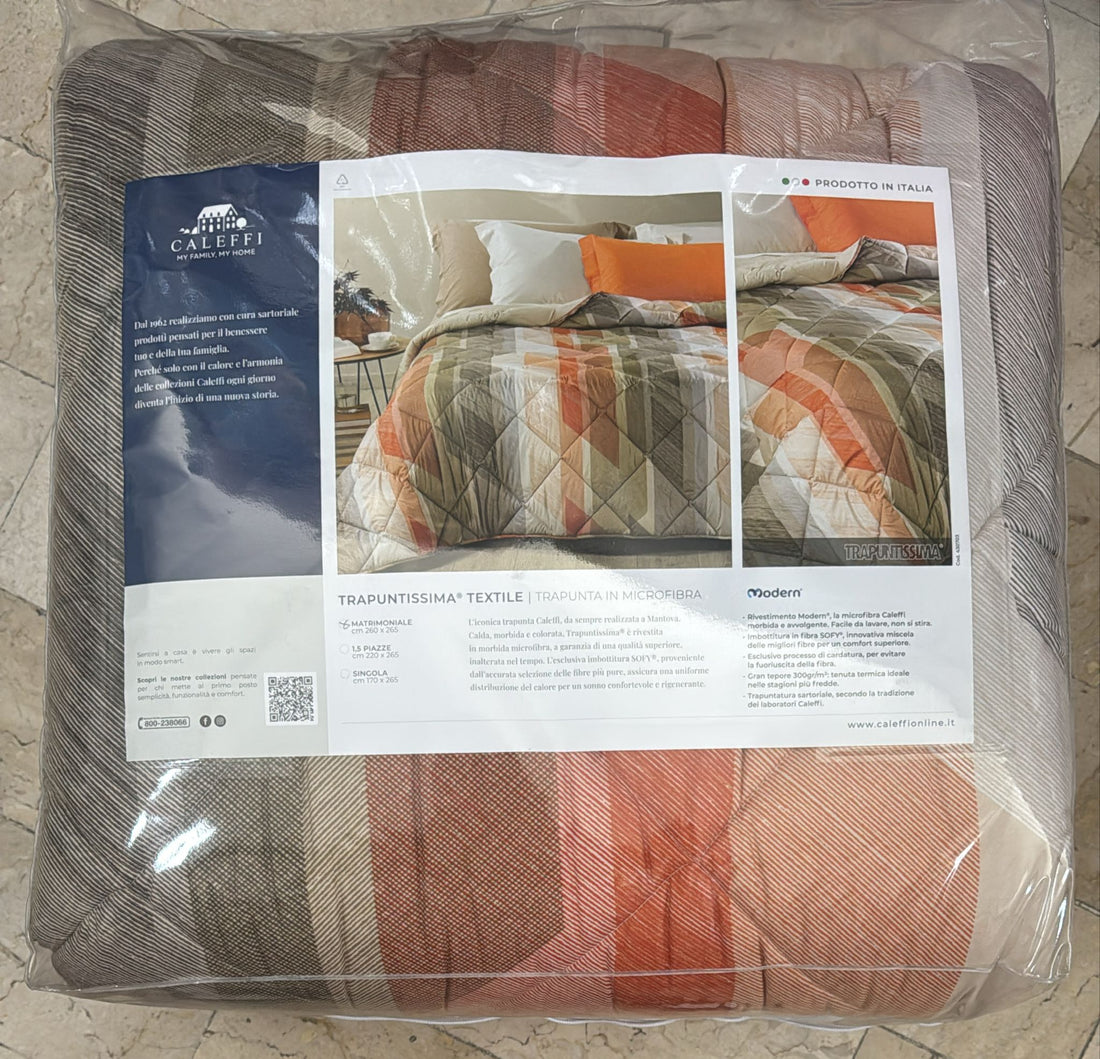 Trapunta Caleffi Textile in stampa digitale matrimoniale