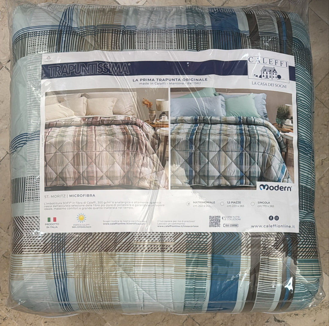 Trapunta Caleffi Textile in stampa digitale matrimoniale